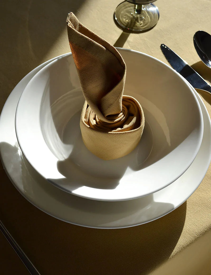 Serwetki Uni Bawełniane Miodowe