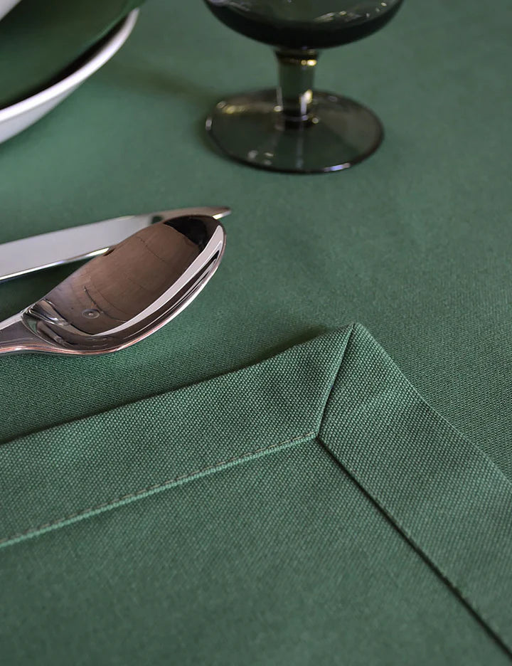 Obrus ​​Uni Bawełniany Zielony