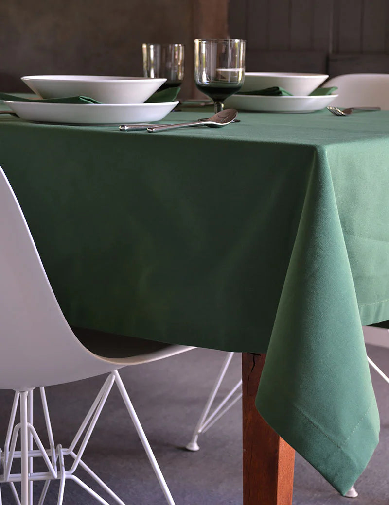 Obrus ​​Uni Bawełniany Zielony