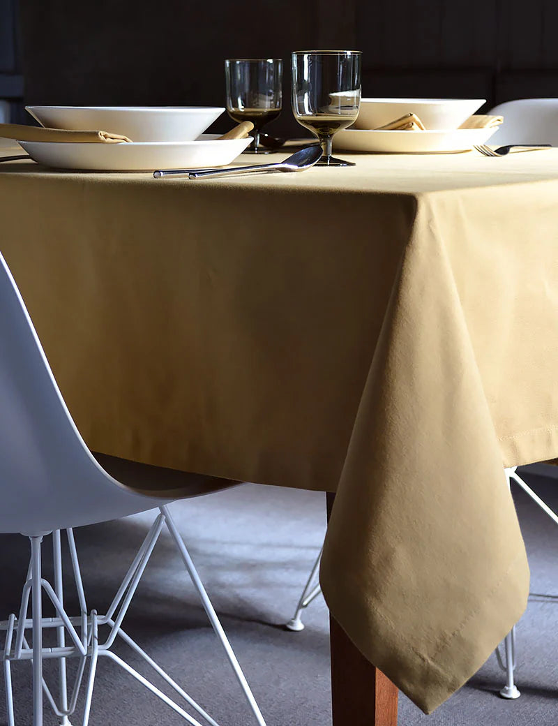 Obrus ​​Uni Bawełniany Miodowy