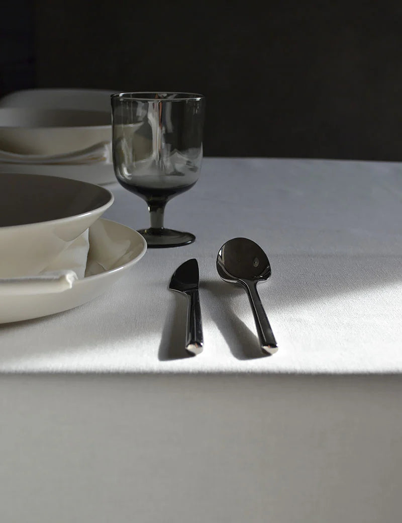 Obrus ​​Uni Bawełniany Kremowy Biały