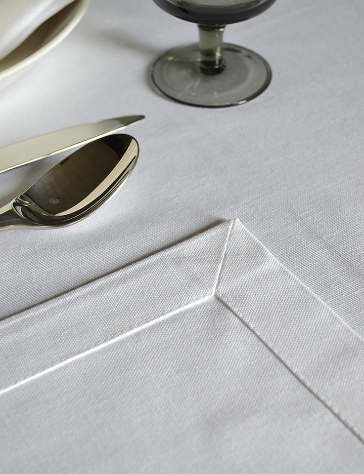 Obrus ​​Uni Bawełniany Biały