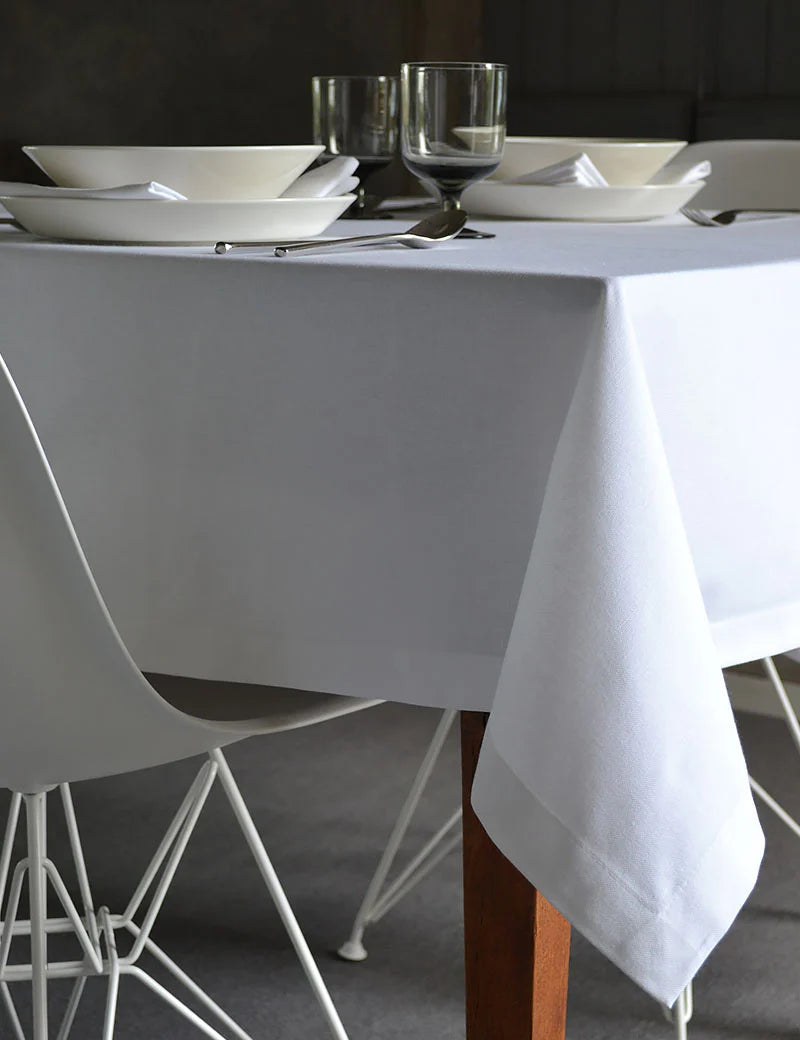 Obrus ​​Uni Bawełniany Biały